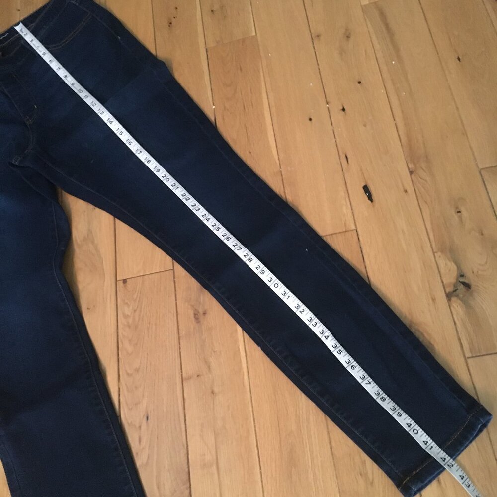 Denver Hayes Mid Rise Blue Jeggings Size 16x32 Stretch - Picture 12 of 12